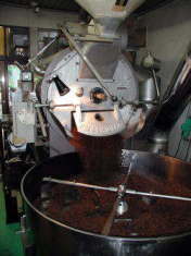 ブルボンコーヒー焙煎工場　60ｋｇ焙煎機