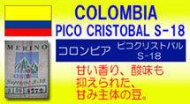 コーヒー通販・コロンビア ピコ クリストバル Ｓ-18