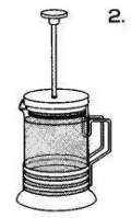 沸騰直後のお湯を注ぎ、静かにフタをセットして紅茶の場合３分程度蒸らす。
